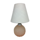 Lamp ball glass pink pattern flowers