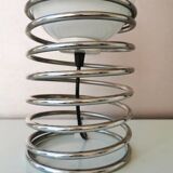 Vintage spiral table lamp 70s