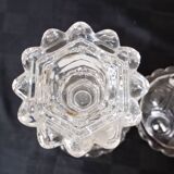 Pair of baccarat candlesticks