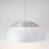 AJ Royal pendant - ceiling lamp - aluminium & steel - grey - Arne Jacobsen - Louis Poulsen - 1960s