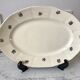 Oval dish Digoin Sarreguemines years 40-50