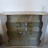 Meuble vitrine ancien art deco