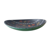 Flat empty pocket oval West Germany