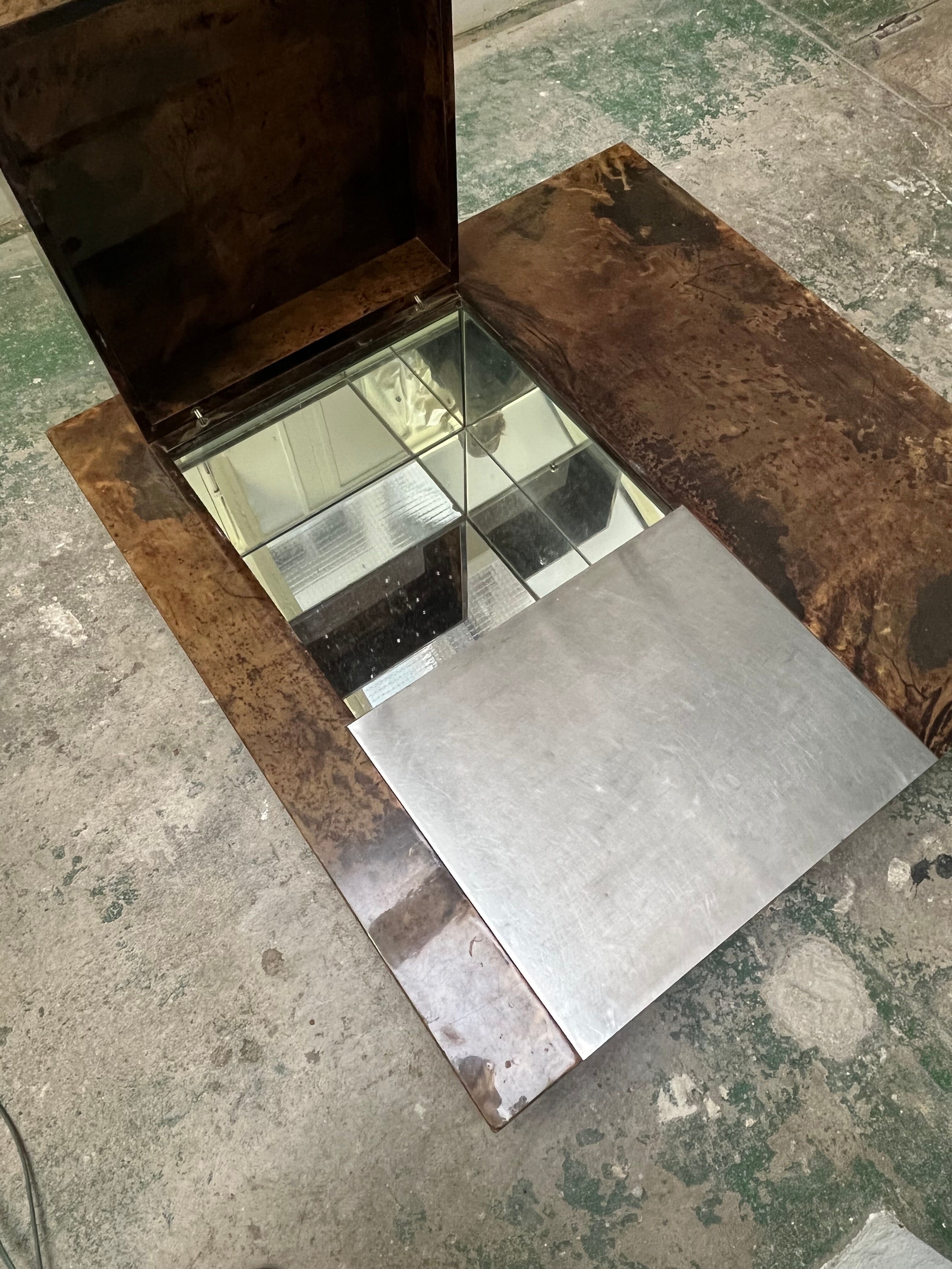 Bar coffee table, 1960 parchment