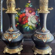 Paire de lampes Napoléon III
