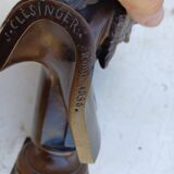 Bronze "Christ" by J.Clessinger Rome 1858 Barbedienne