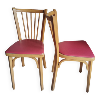 Set of 2 Baumann N12 bistro chairs