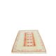 4x6 Oushak Light Blue & Beige Vintage Rug, 127x197Cm