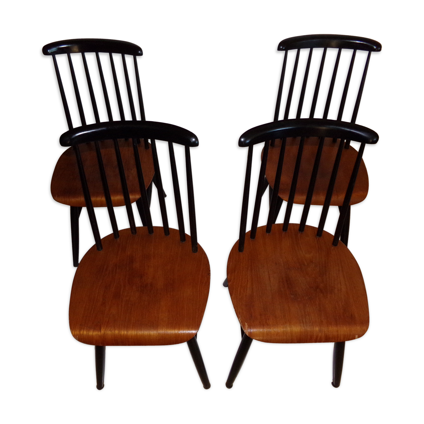 4 "Fanett" chairs by Ilmari Tapiovaara