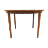 Scandinavian walnut dining table, Sweden, 1960s