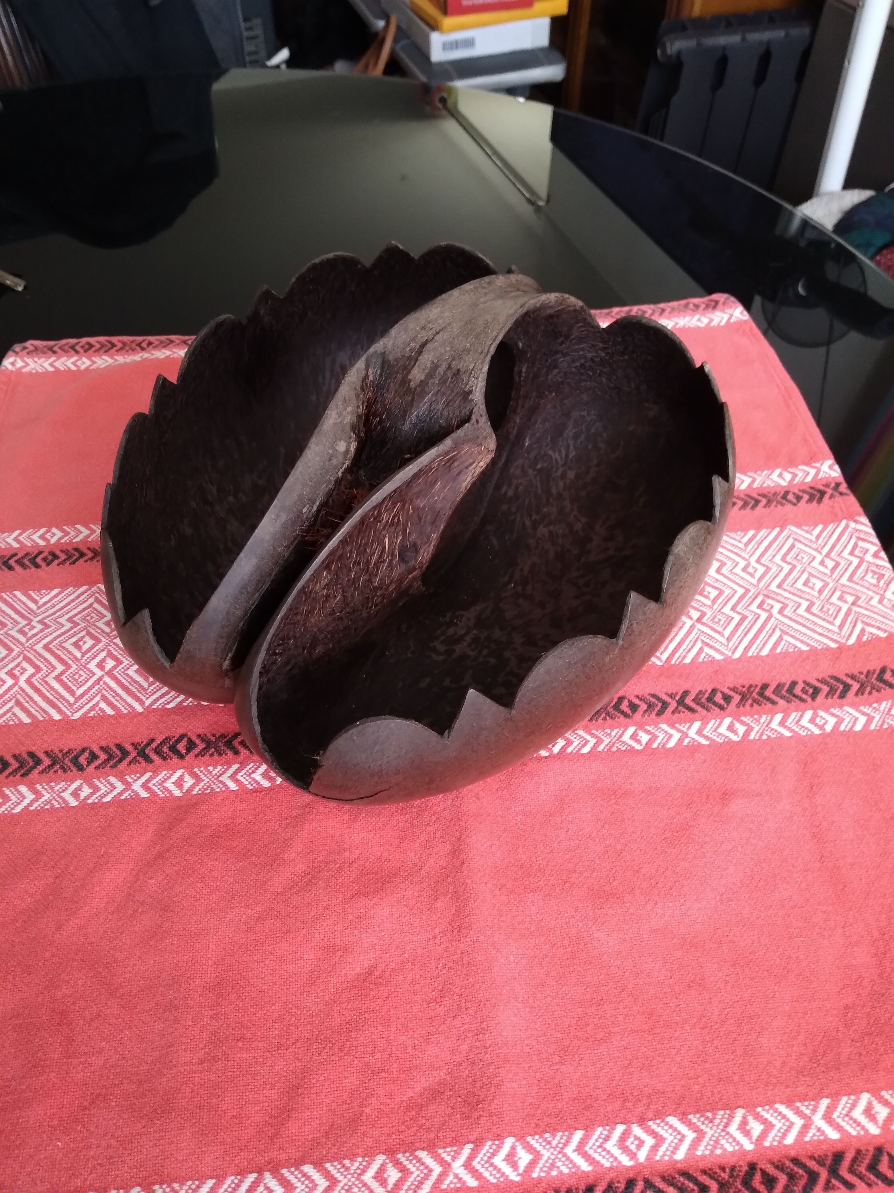 Coconut basket buttocks of Seychelles