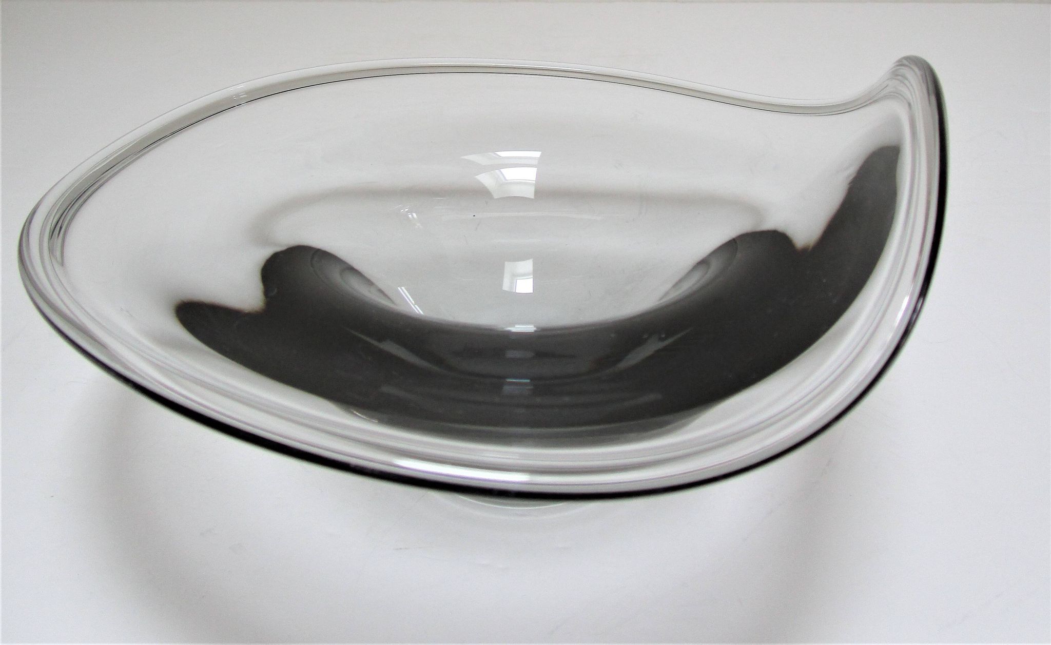coupelle verre vicke lindstrand kosta design estampillé