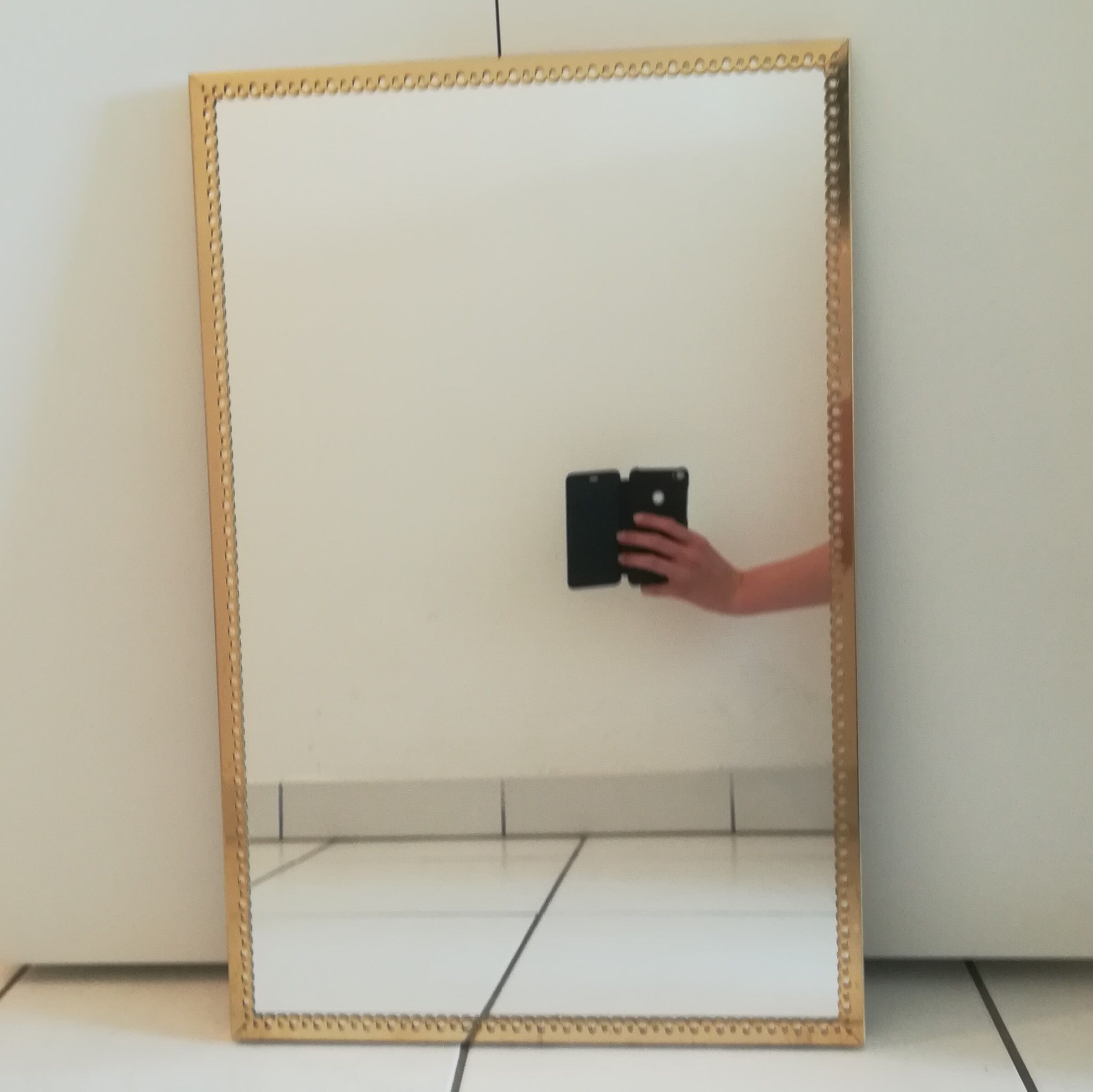 Golden mirror 40x61cm