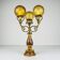 Table lamp with 3 arms by C. Florentine, Italy, 1950s
