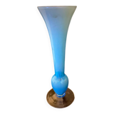 Vase bleu vintage