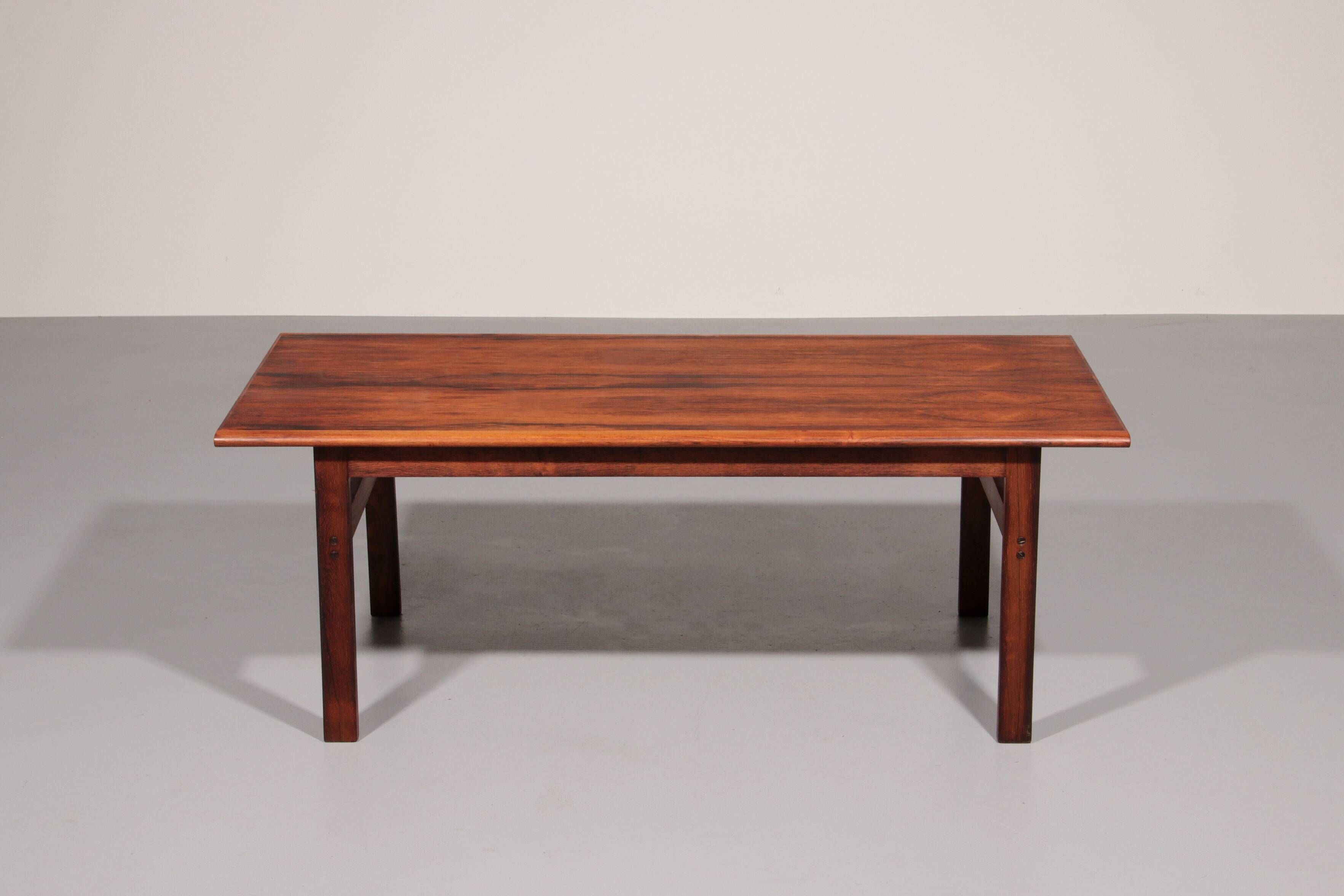 Capella Coffee Table in wood by Illum Wikkelsø for Niels Eilersen, 1960s