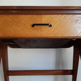 Scandinavian style compass feet desk