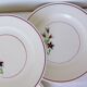 4 vintage flat plates from the Salins factory 210638