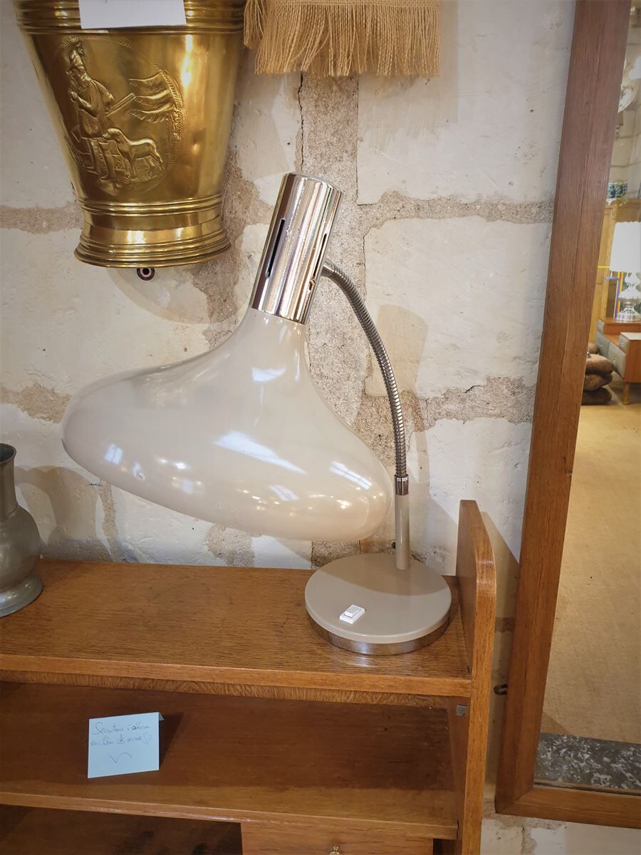 Lampe de bureau space age vintage
