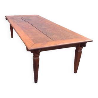 Teak dining table