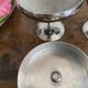 Coupes en inox vintage