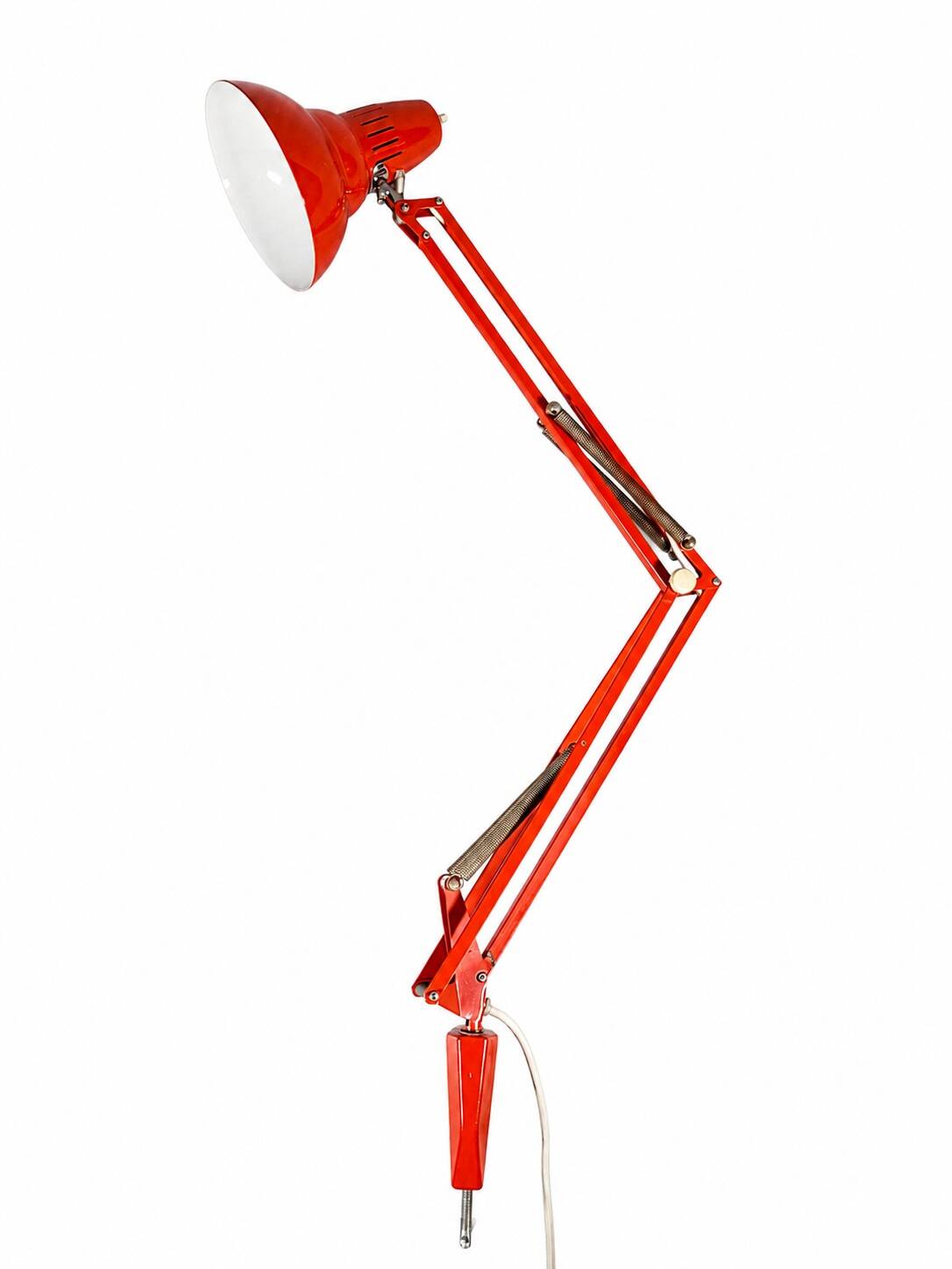1960s 1970s Desk Lamp Scissor Lamp Metal Space Age Design