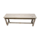 Bench patinated
