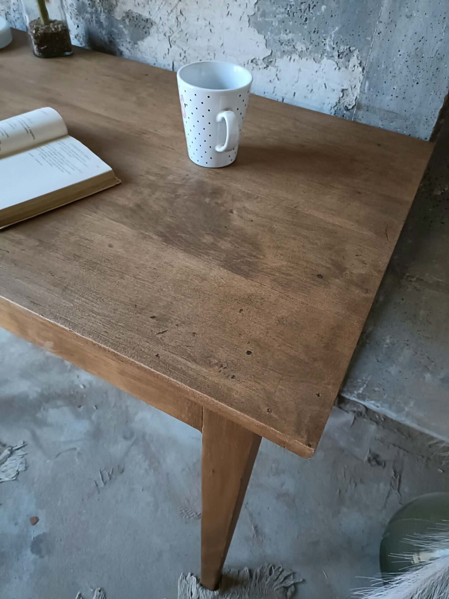 Wooden desk