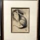 Gustave Guétant (1873–1953) – "Leopard at Rest" – Original drawing e