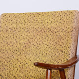 Pair of Mid-Century Beech Armchairs Made By ÚLUV, Revived Polish, Czechia, 1960s