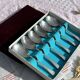 Set of 6 Vintage Fruit or Ice Cream Spoons Model Uniplat