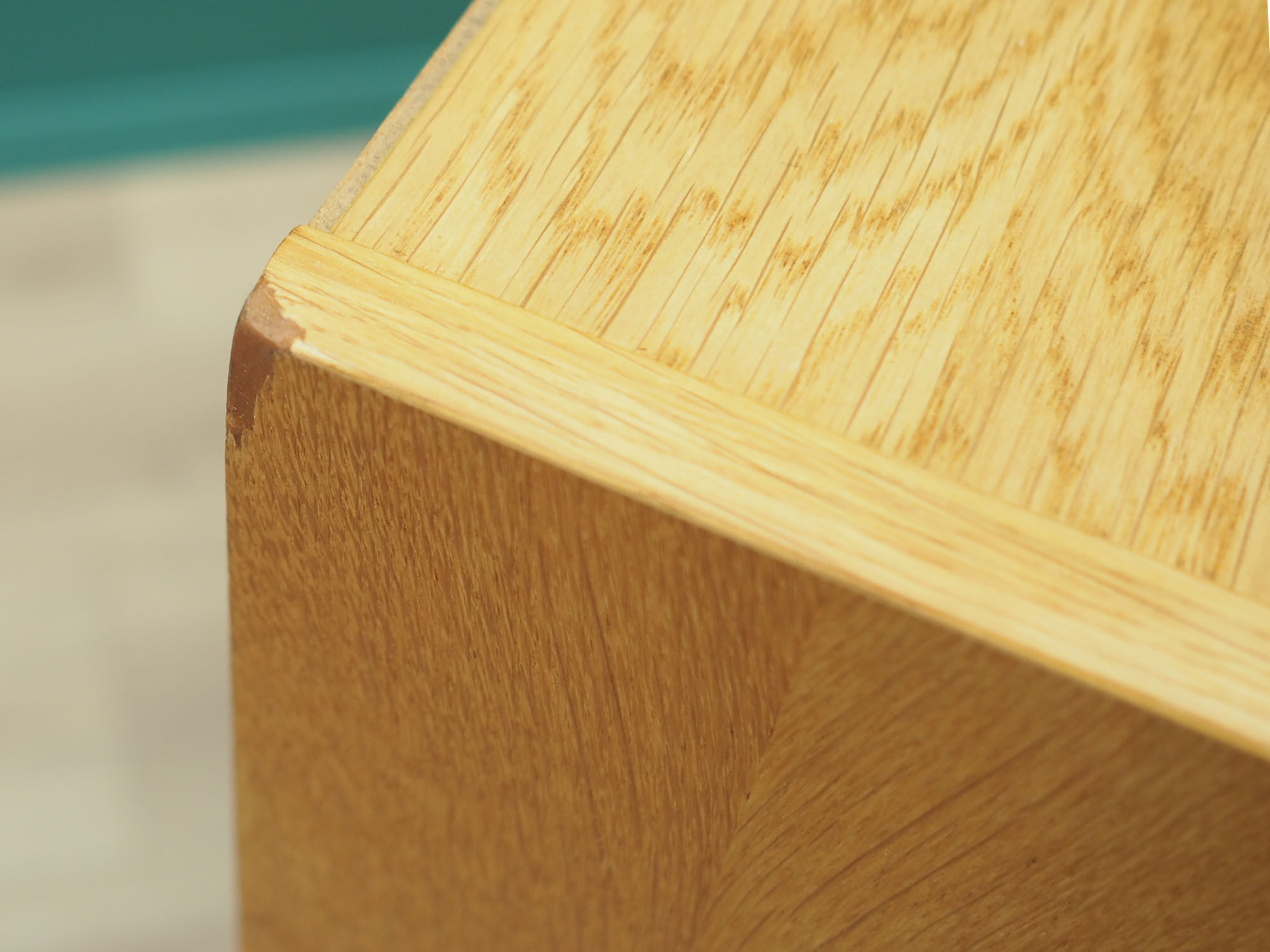 Bibliothèque en frêne, design danois, années 1970, fabriquée par Domino Møbel