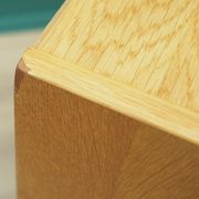Bibliothèque en frêne, design danois, années 1970, fabriquée par Domino Møbel