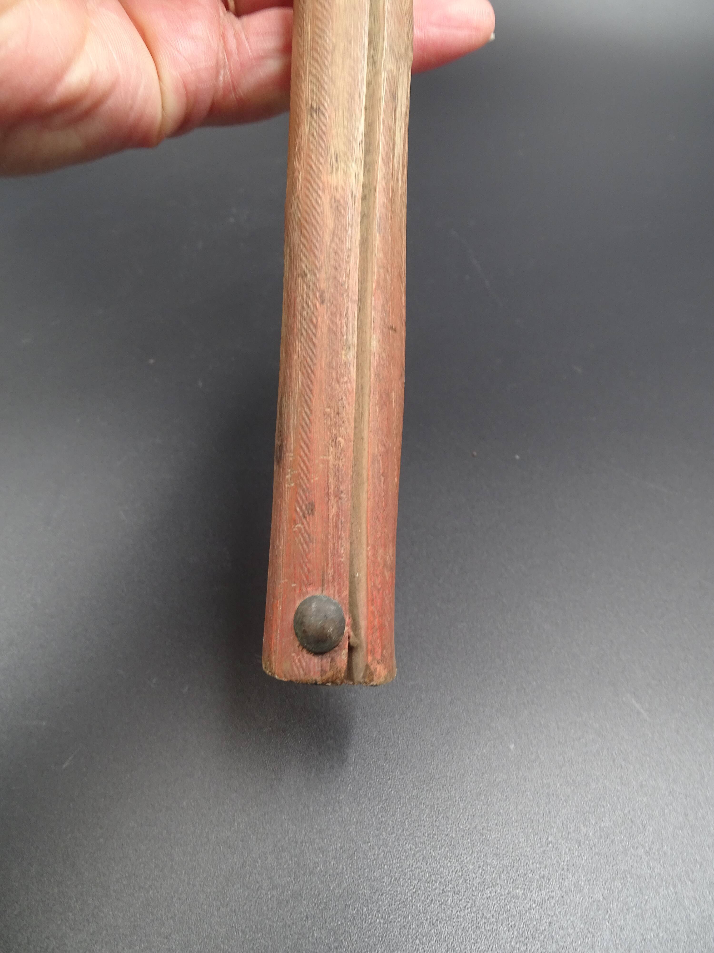 Old racquet for flying game - circa 1910