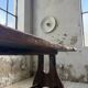 Dining table in solid olive wood Maison Skela 1960
