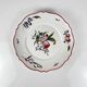 Set of 2 hand-painted ceramic dishes with flower pattern