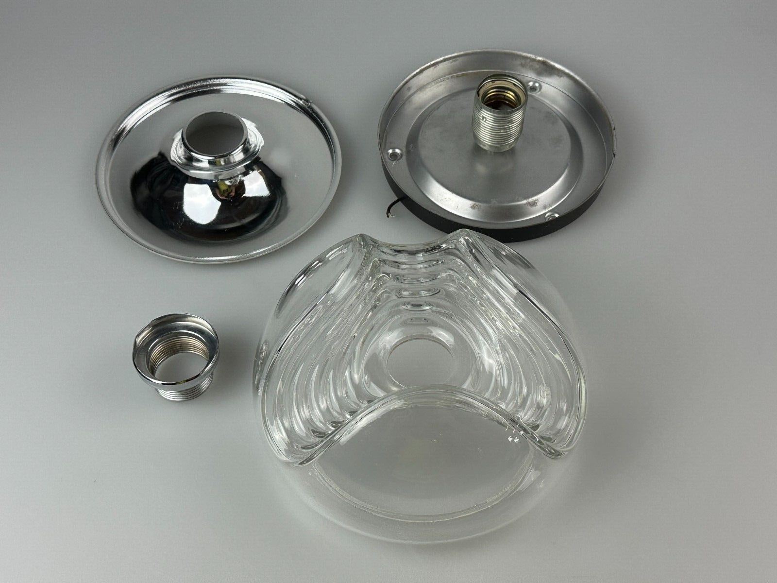 Ceiling lamp by Peill & Putzler for Koch & Lowy 60s 70s
