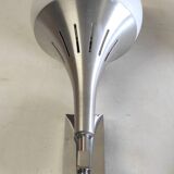 Appliques tulipes en métal et verre - années 60/70