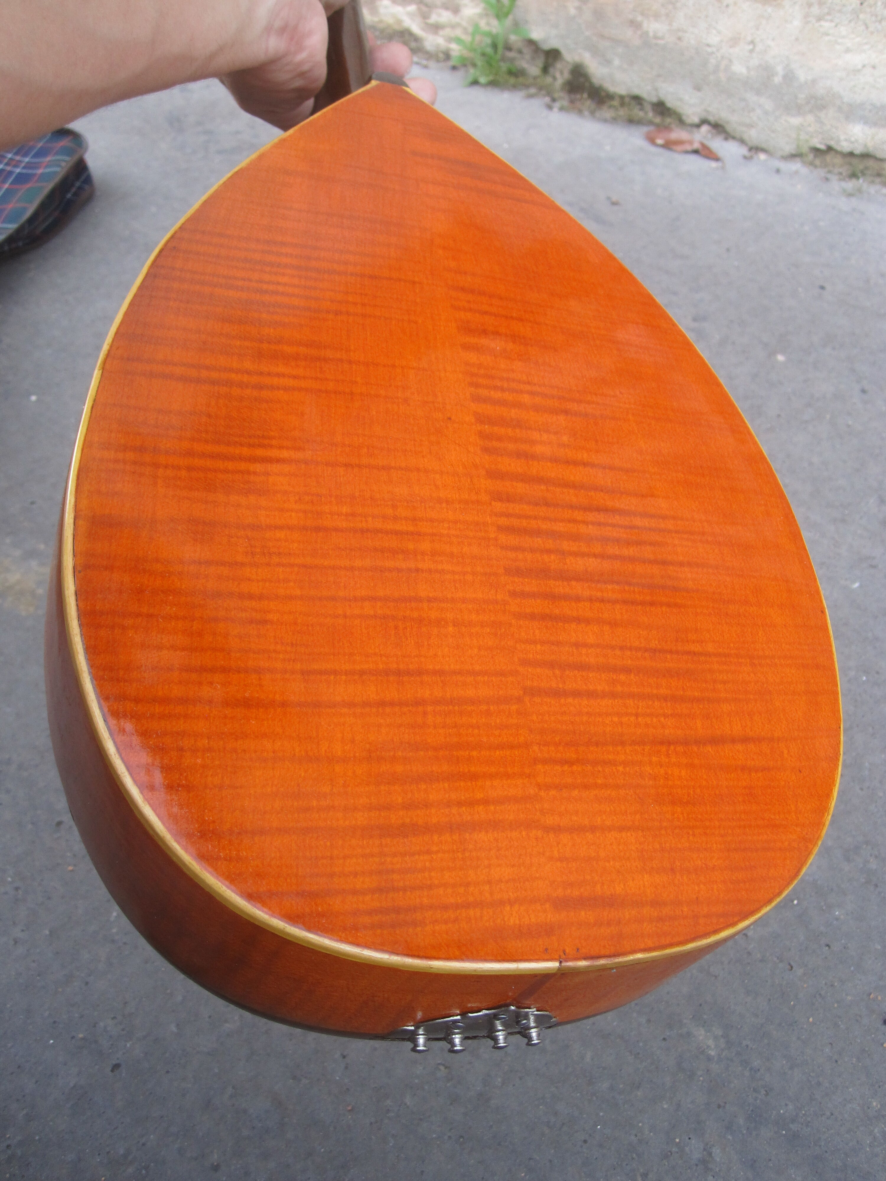 Mandolin luthier René Gérôme Mirecourt