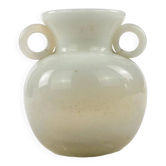 Modernist vase, glass, design by J. Słuczan-Orkusz, Poland, 1970s