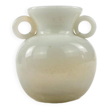 Modernist vase, glass, design by J. Słuczan-Orkusz, Poland, 1970s