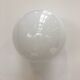 Opaline ball wall light