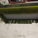 Bench epoque 19 ieme velvet green