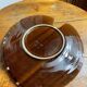Paint palette-shaped tray, ceramic, Poet Laval
