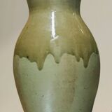 Vase ancien terre cuite émaillée