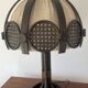 Rattan and cane lamp from the 60s-70s