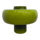 Mid-century design green glass Swedish table lamp, 1970s