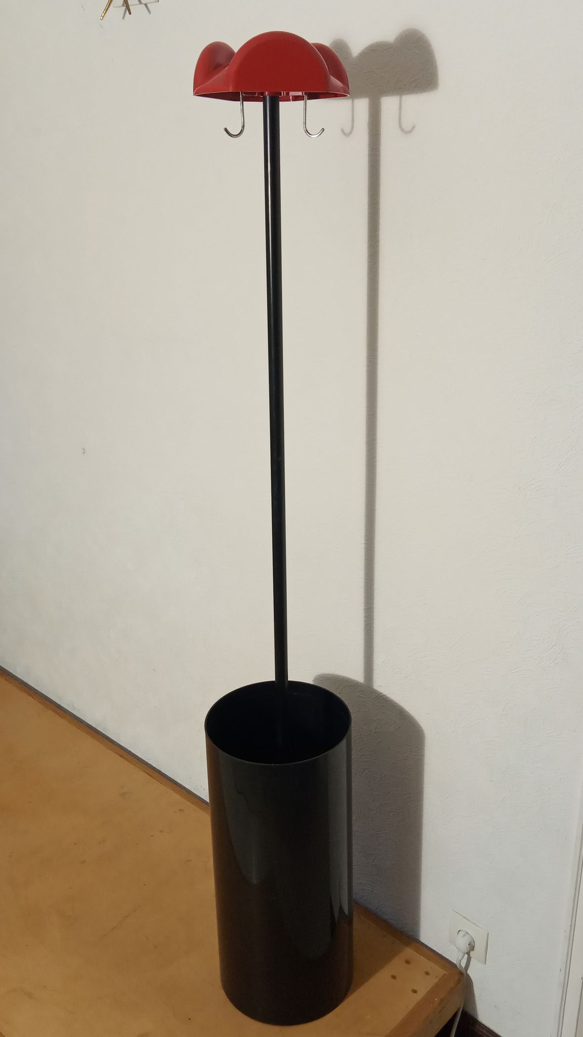 Coat stand umbrella stand design by Enzo Mari for Danese 1980