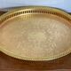 Engraved brass top