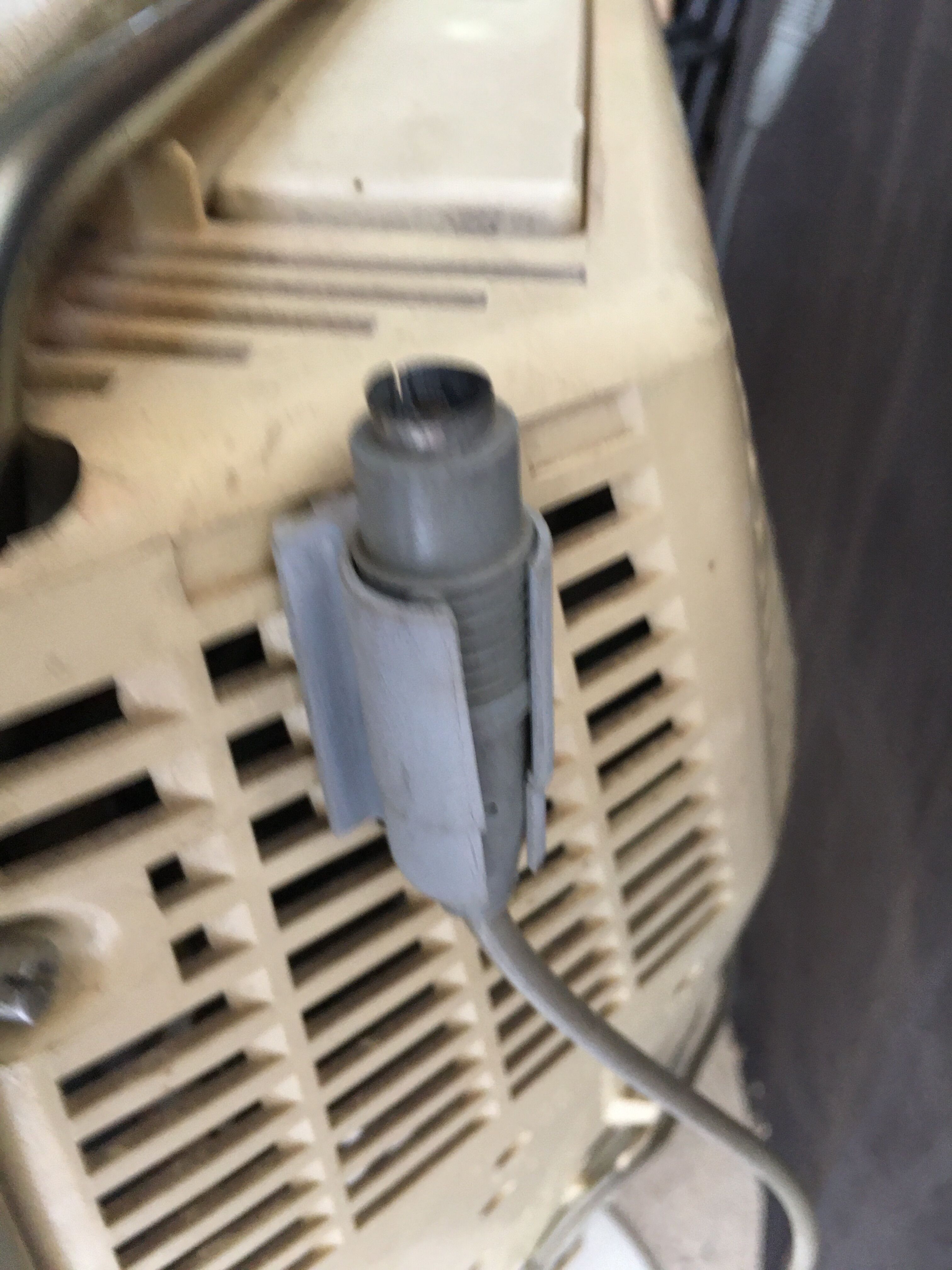 Television typical style "Space Age " 1970 Ribet-Desjardins, then Continental Edison label